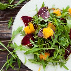 Watermelon and Arugula Salad 